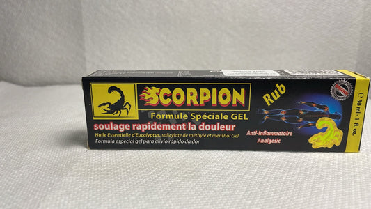 Scorpion Cream, Scorpion Extra Strength Cream, 30 ml/Tube (3 oz)